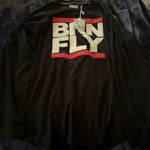 XL BORN FLY BLACK LONG SLEVE T